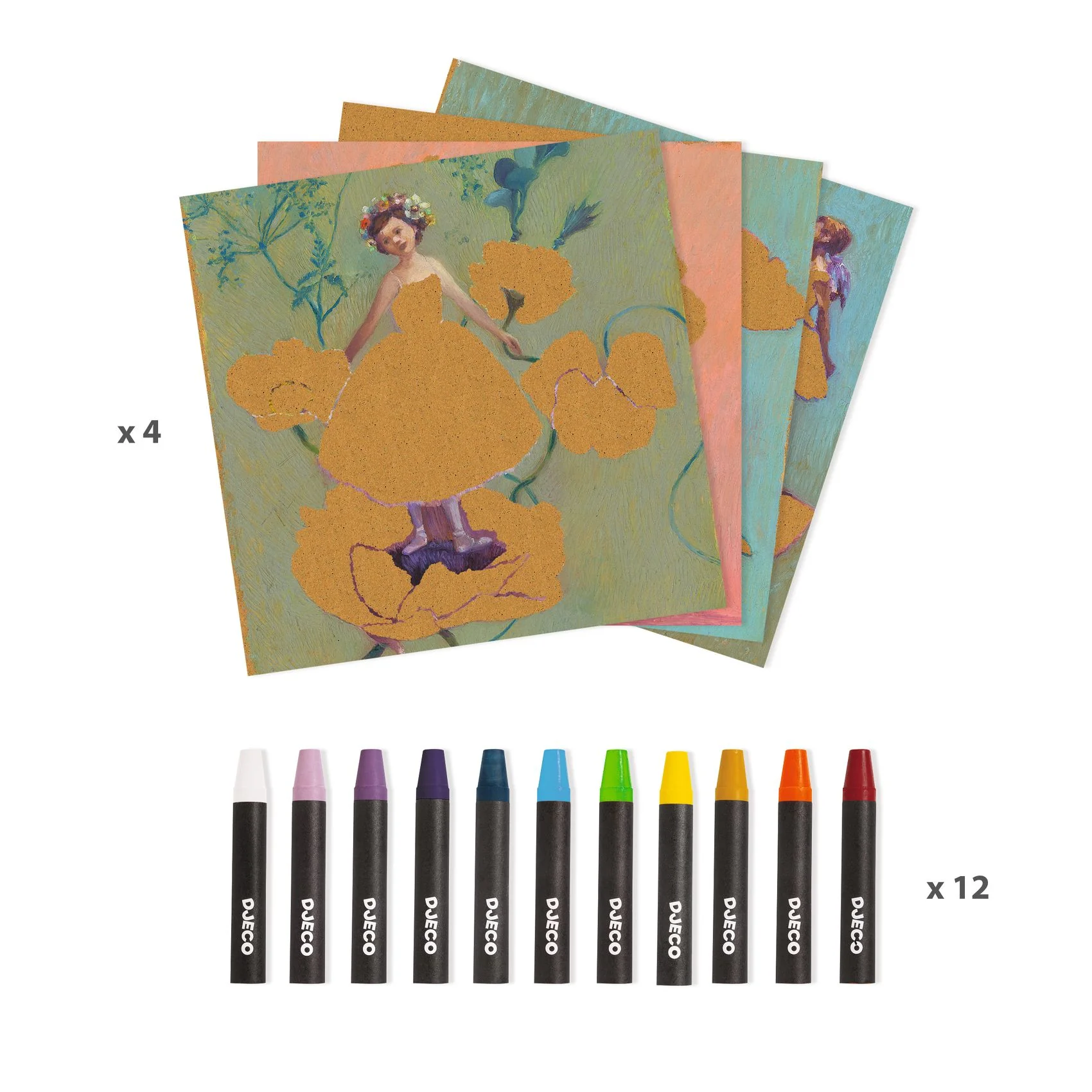 Inspired By - Edgar Degas - Ballerinas - Image 3