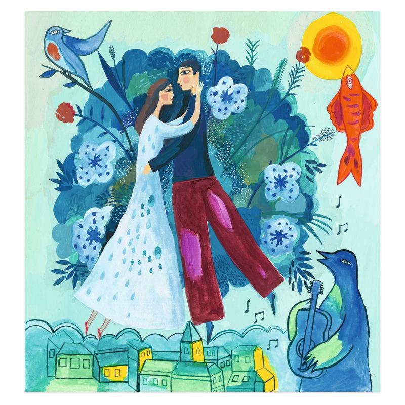 Inspired By -  Marc Chagall - In a dream - Image 5