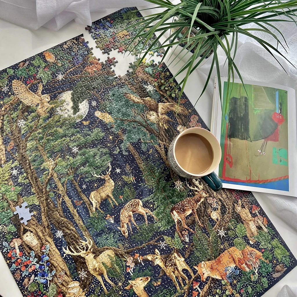Into The Forest - 1000 Piece Jigsaw Puzzle - Image 3
