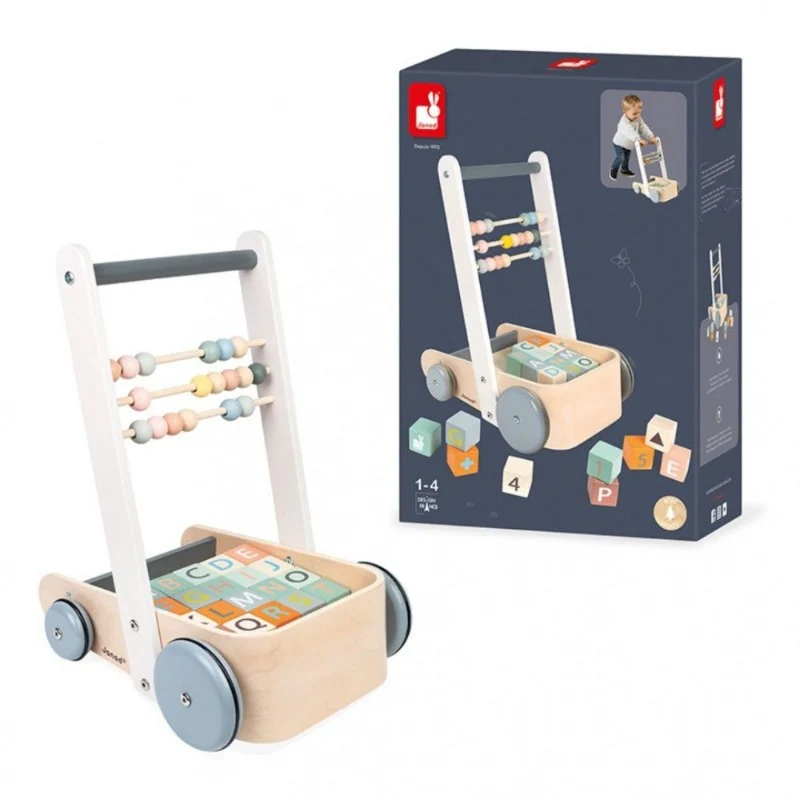 Sweet Cocoon Walker With ABC Blocks - Image 4