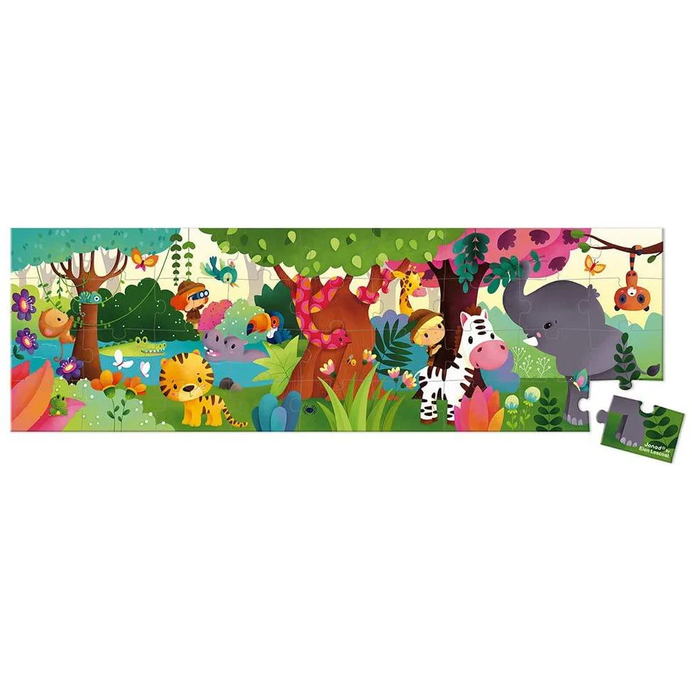 Jungle 36 Piece Puzzle & Poster - Image 2