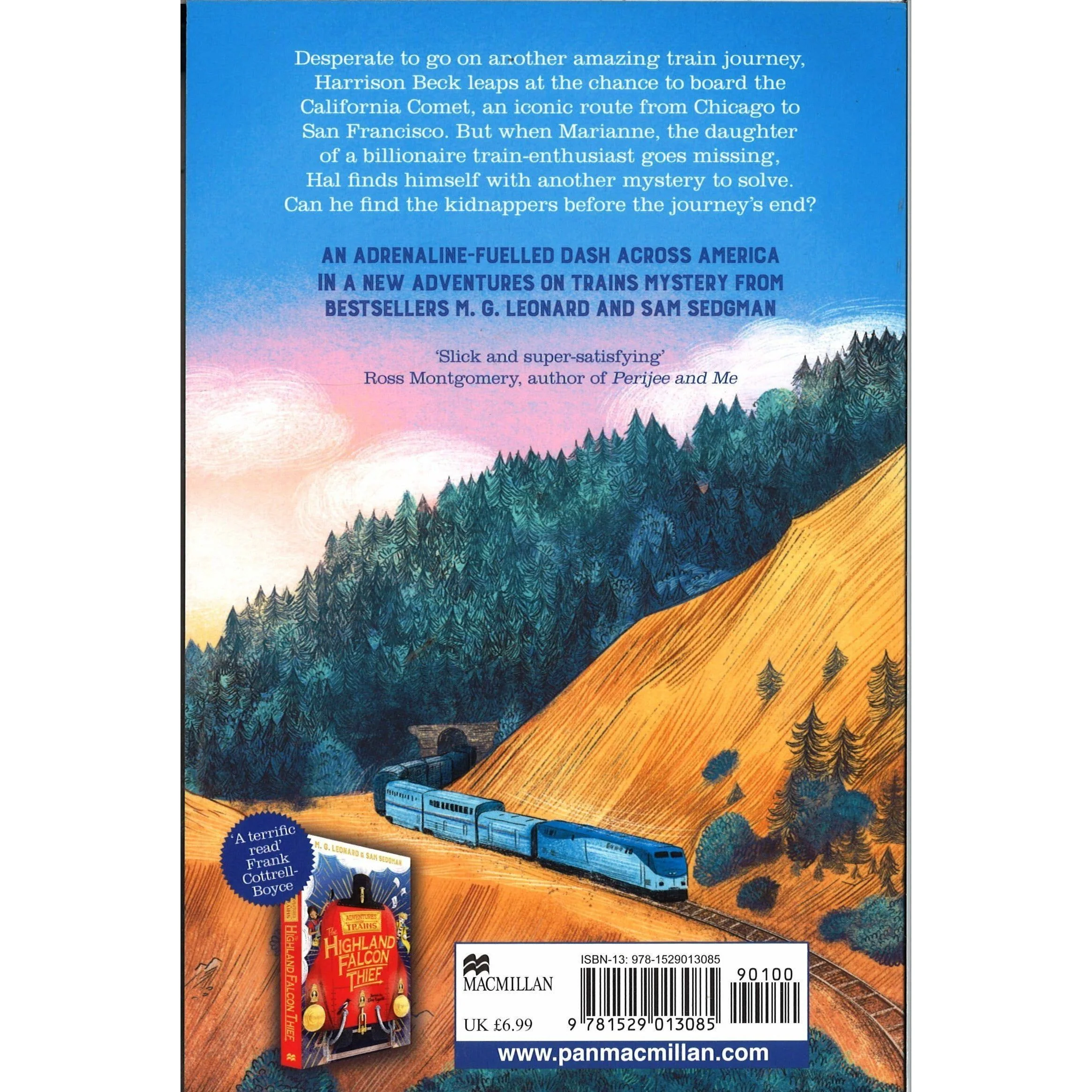 Kidnap On The California Comet - M G Leonard & Sam Sedgman - Image 4
