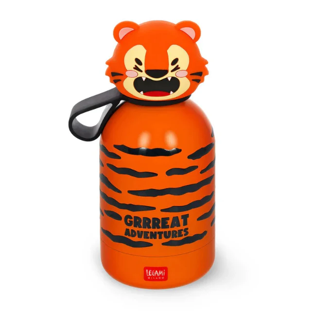 Kids Drinking Bottle - Growling Tiger - Image 2