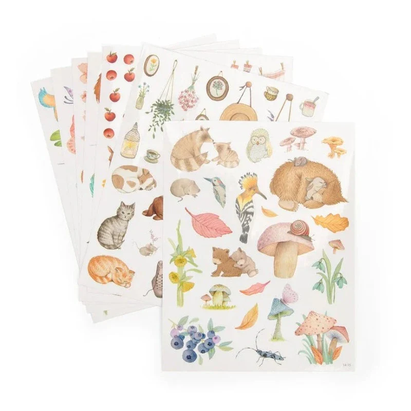Les Rosalies - Colouring Book with 230 Stickers - Image 2
