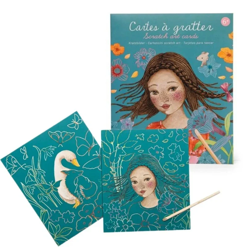 Les Rosalies Scratch Art Cards - Image 2