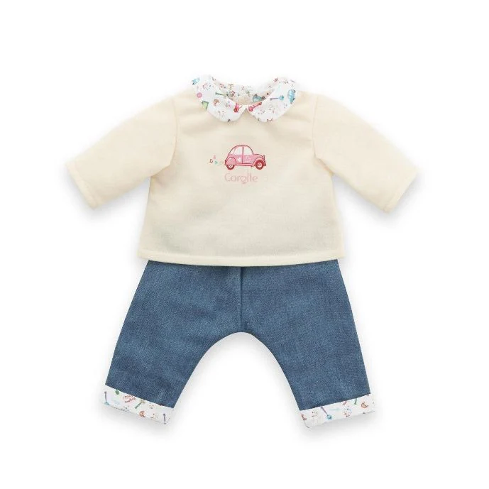Long Sleeve T-Shirt & Jeans - 30 cm Baby Doll