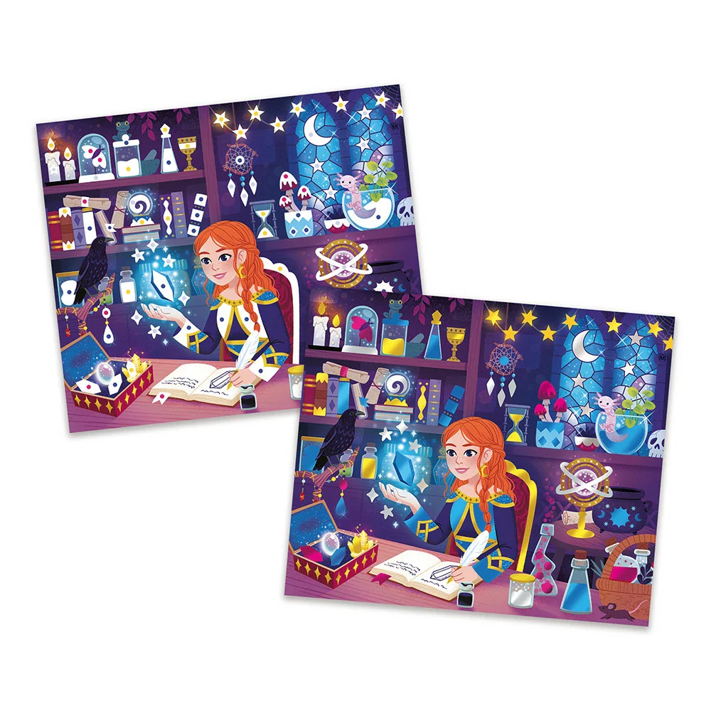 Magic School - 3 Gilding Paintings - Image 3