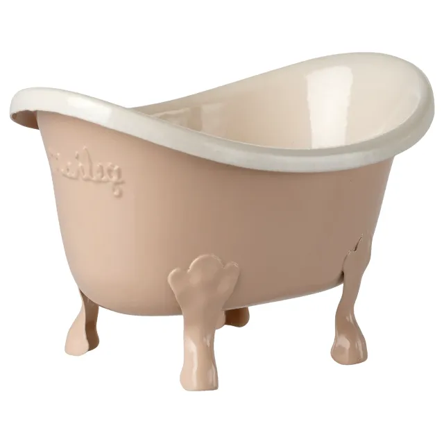 Maileg - Bathtub Mouse - Rose - Image 4