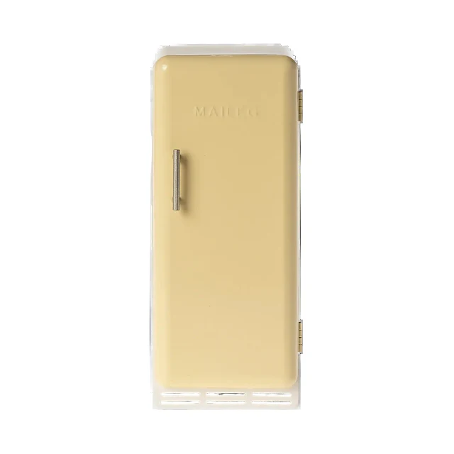 Maileg - Miniture Fridge Yellow - Image 3