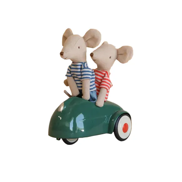 Maileg Mouse Car - Light Blue - Image 3