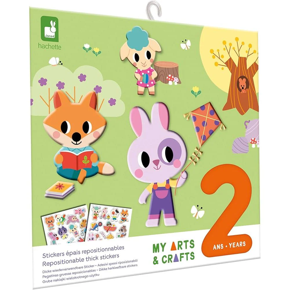 My Arts & Crafts - Reusable Thick Stickers 2