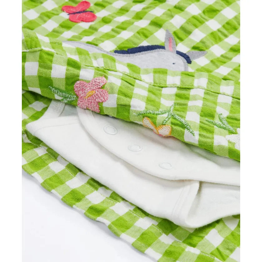 Myrtle Body Dress - Macaw Gingham Donkey - Image 3