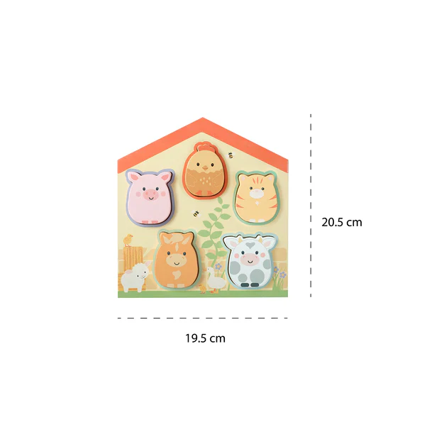Farmyard Barn Shape Puzzle - Image 4