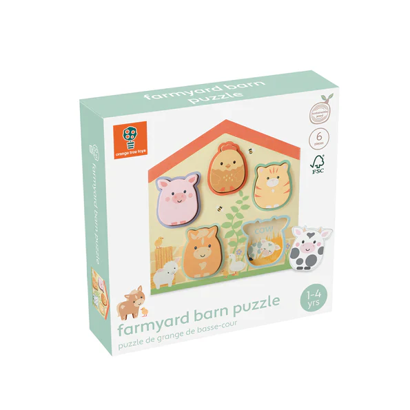 Farmyard Barn Shape Puzzle - Image 5