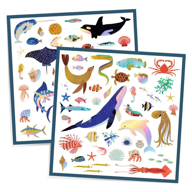 Ocean Metallic Stickers - Image 3