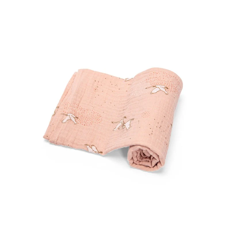 Organic Cotton Muslin Swaddles - Image 3