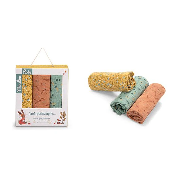 Organic Cotton Muslin Swaddles - Image 7