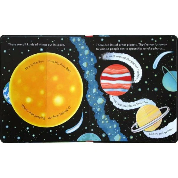 Peep Inside Space - Usborne Book - Image 4