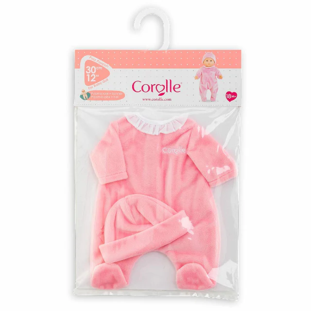 Pink Pyjamas - 30 cm Baby Doll - Image 3