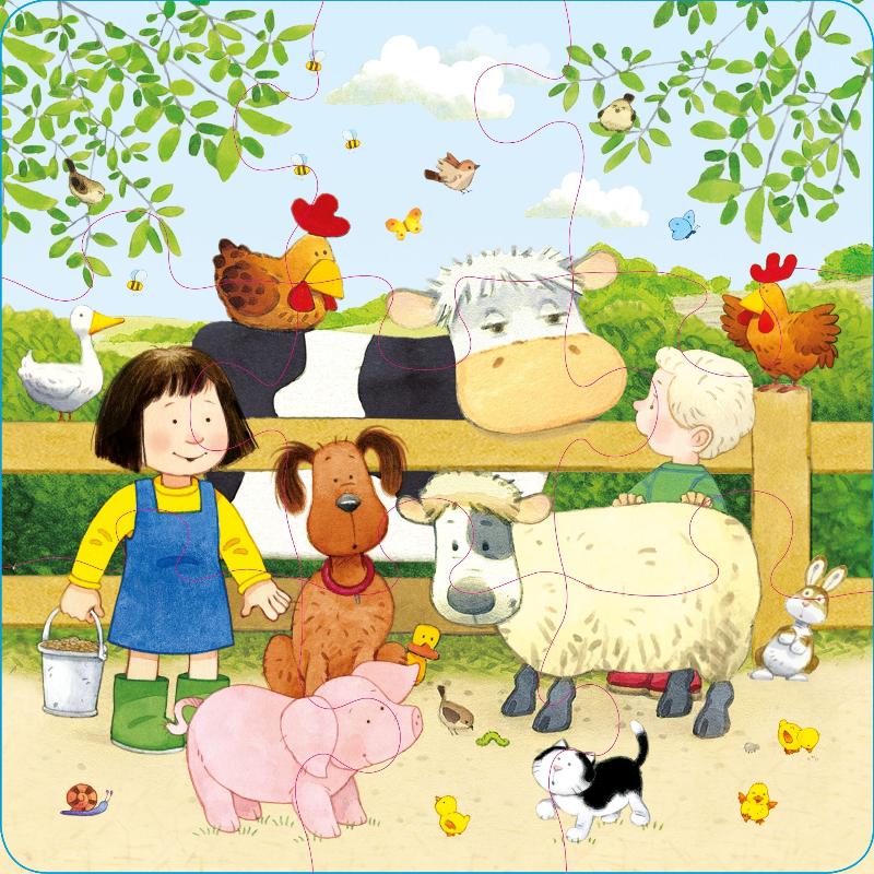 Poppy and Sam's Book and 3 Jigsaws: Animals - Image 3