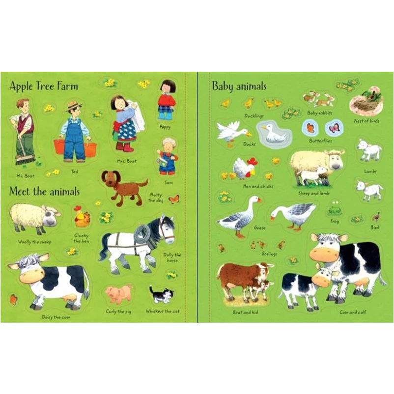 Poppy & Sam's Animals Sticker Book - Image 4