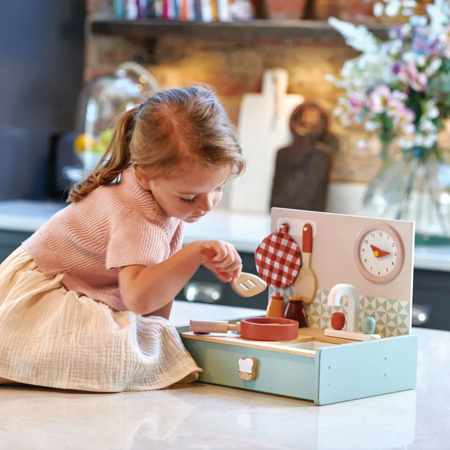 Portable Wooden Kitchen - Image 2