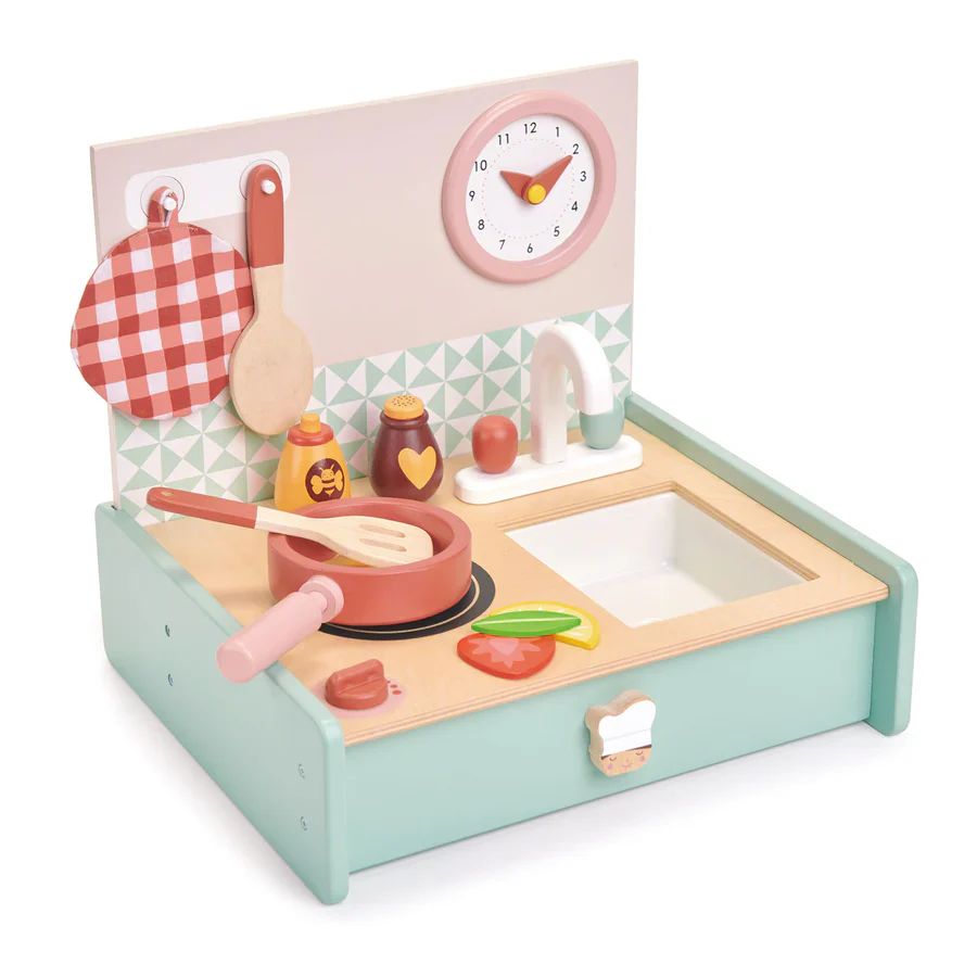 Portable Wooden Kitchen - Image 4