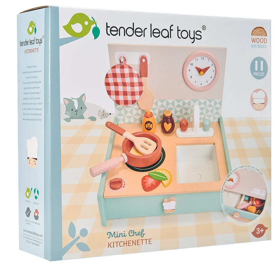 Portable Wooden Kitchen - Image 5