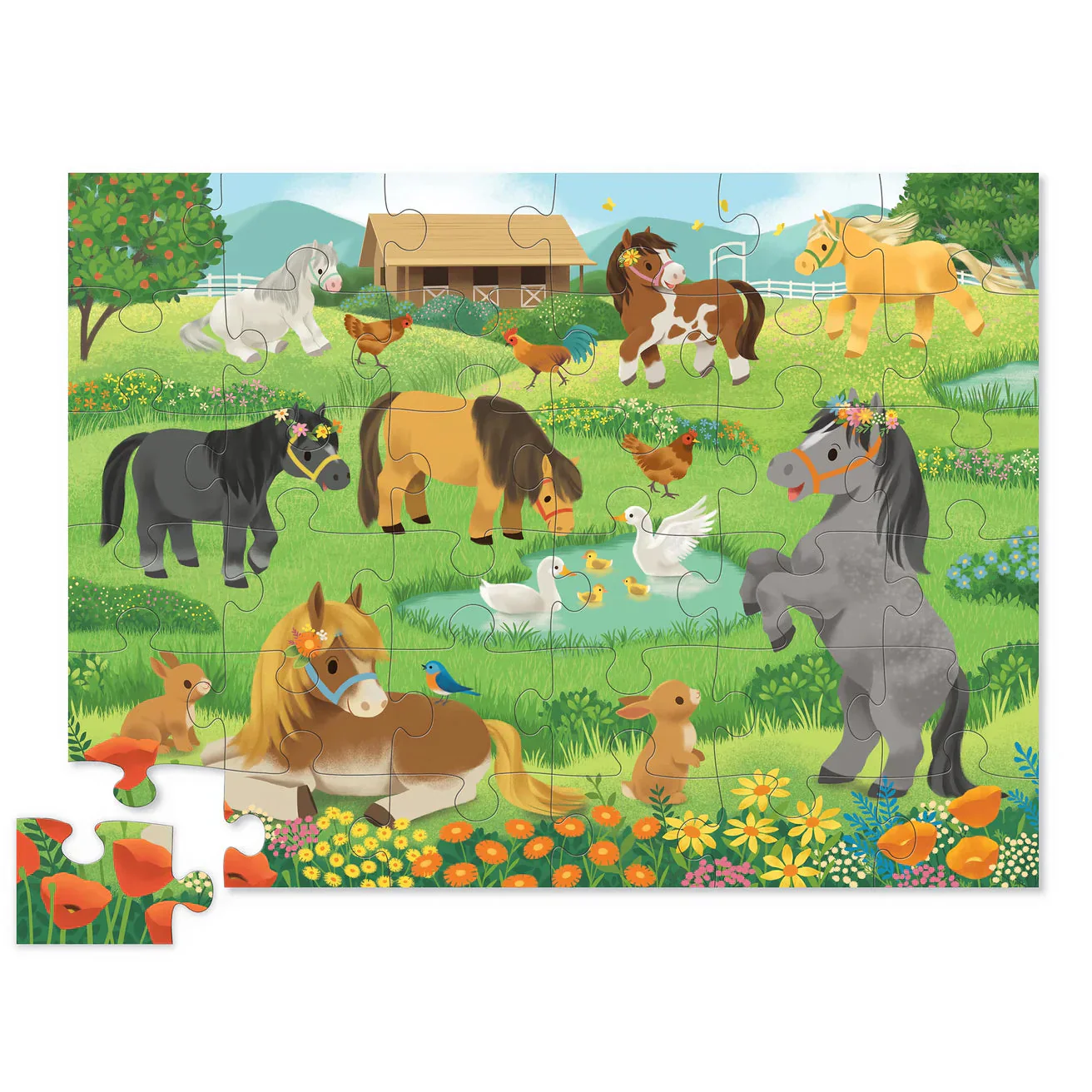 Pretty Ponies - 36 Piece Puzzle - Image 2