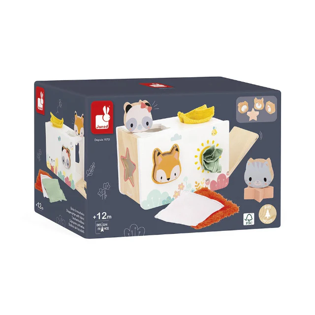 Pure - Shape Sorter with fabric Pieces - Image 5