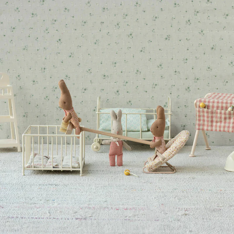 Rabbit - Light Blue check - Image 2