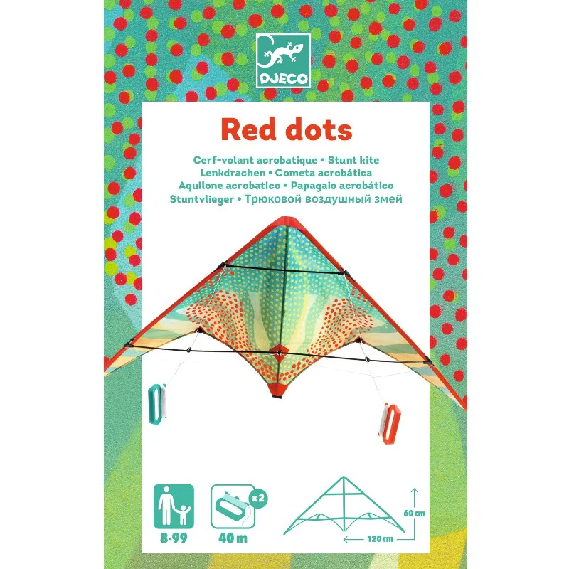 Red Dots - Stunt kite - Image 4