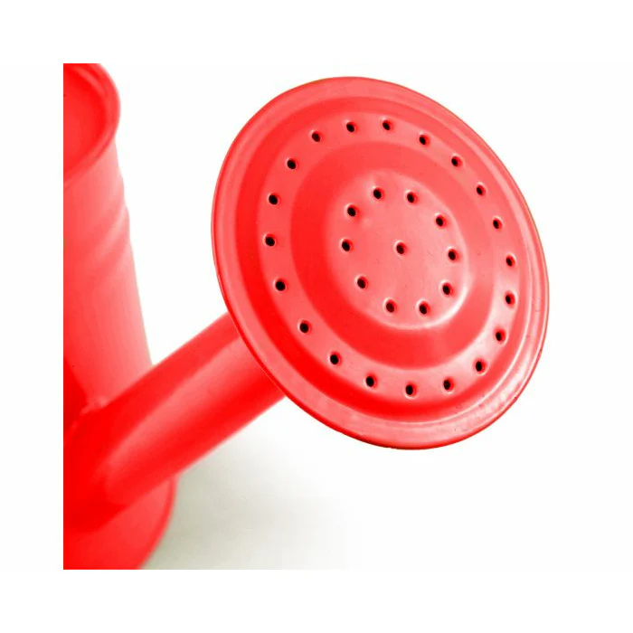 Red Metal Watering Can - Image 3