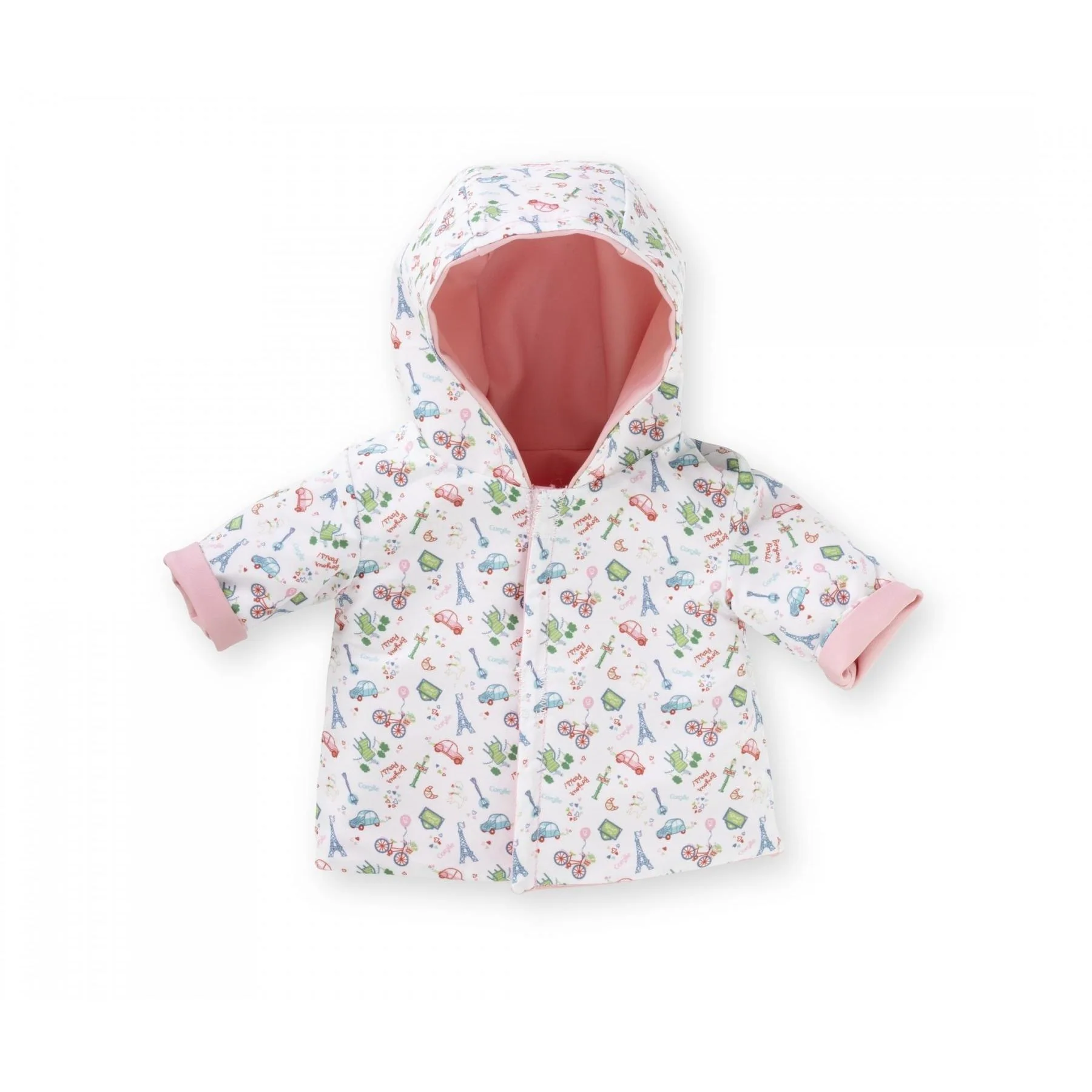 Reversible Rain Coat Set - 30 cm Baby Doll - Image 2