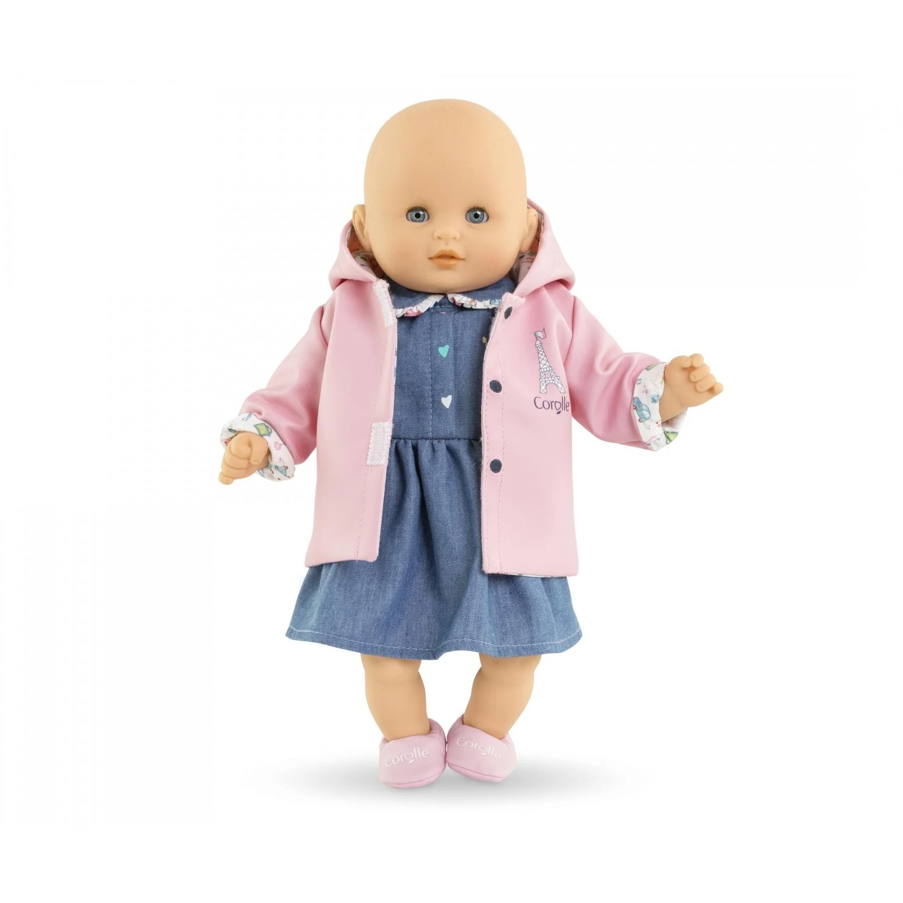 Reversible Rain Coat Set - 30 cm Baby Doll - Image 3