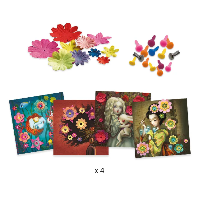 Rock’n’Roses – Paper Flower Craft Kit - Image 2