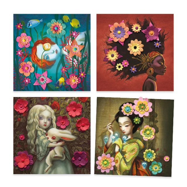 Rock’n’Roses – Paper Flower Craft Kit - Image 3