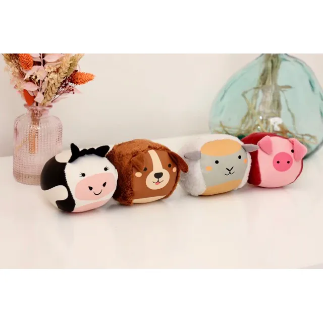 Roly Poly Balls - Set of 4 plush balls - Farm - Image 3