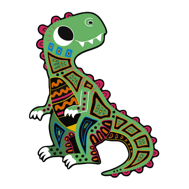 Scratch Art Dinosaur Cut Outs - Image 5