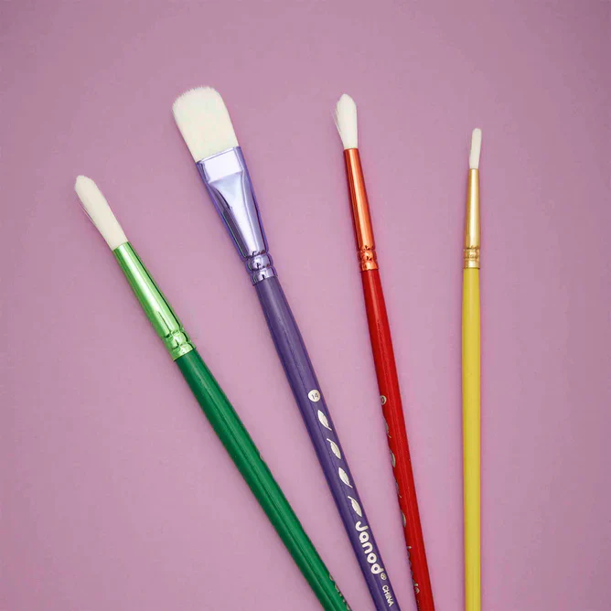 Set of 4 Synthetic Brushes - Image 3