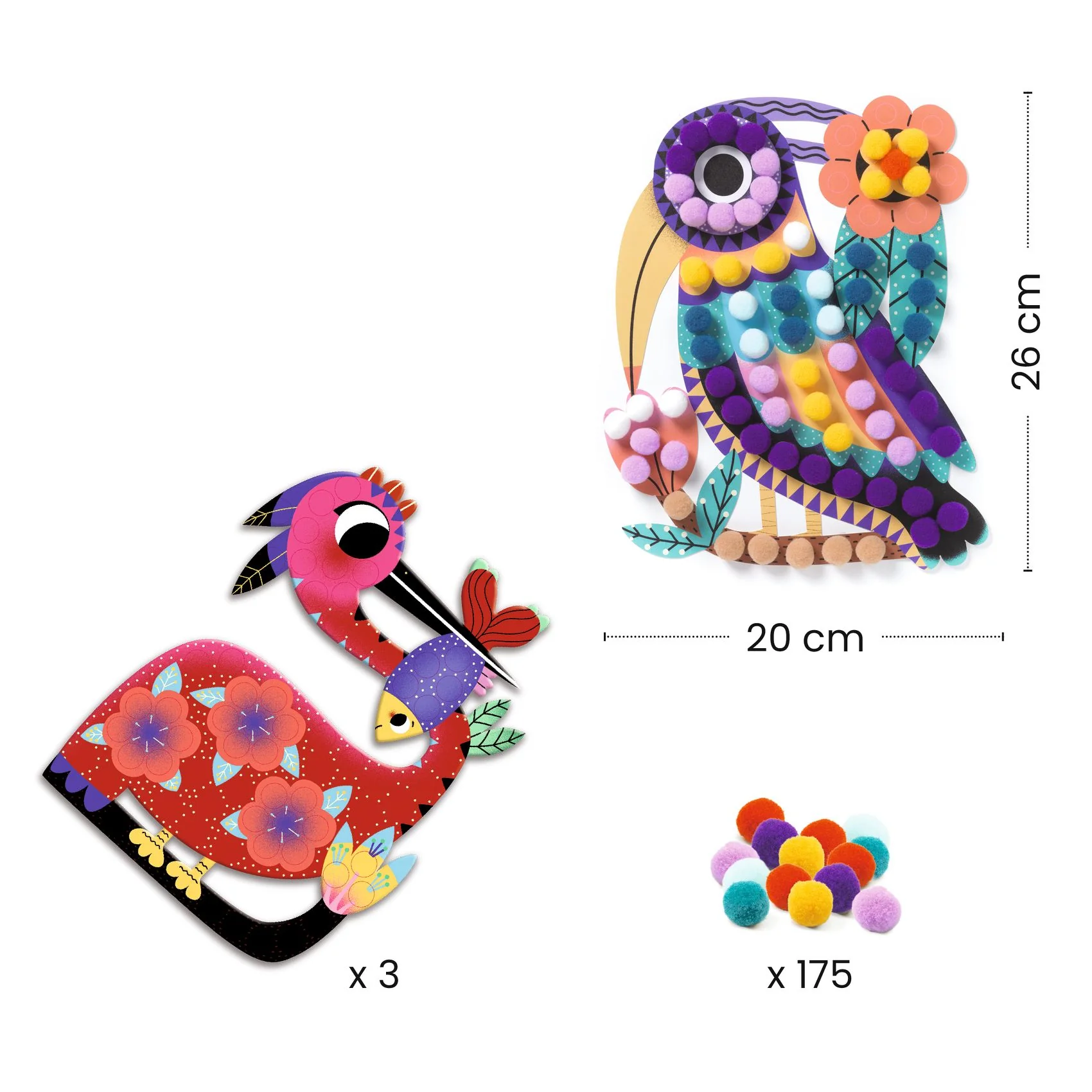 Shapes & Bobbles Craft Set - Image 4