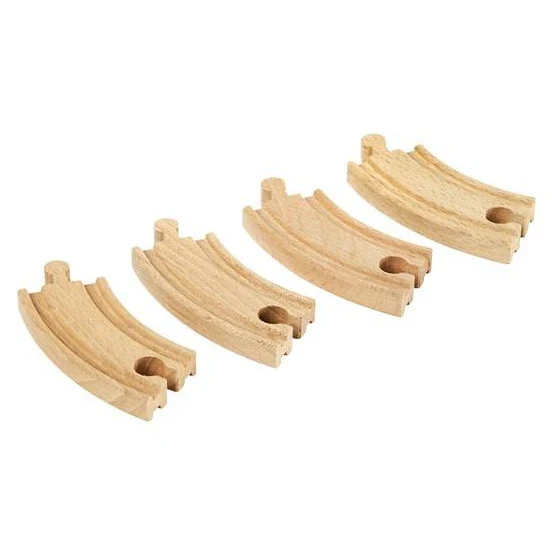 Short Curved Wooden Track - Image 2