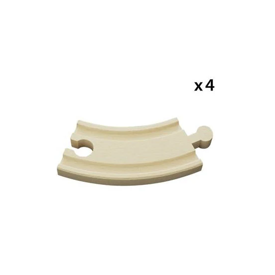 Short Curved Wooden Track - Image 3