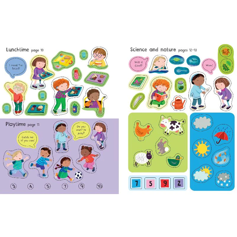 Starting School First Sticker Book - Image 3