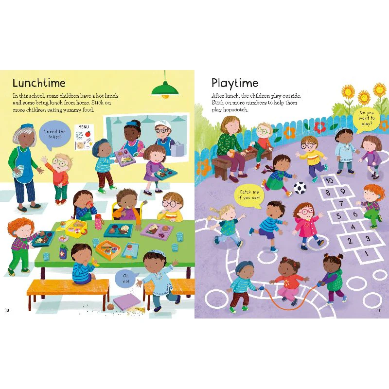 Starting School First Sticker Book - Image 4