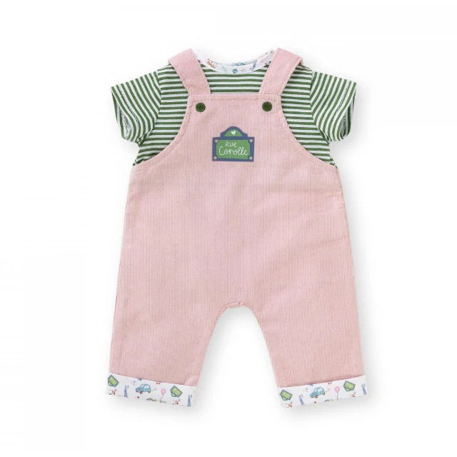 T-Shirt and Dungaree Set - 30 cm Baby Doll