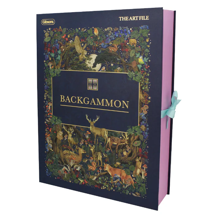 The Art File - Backgammon Family Game