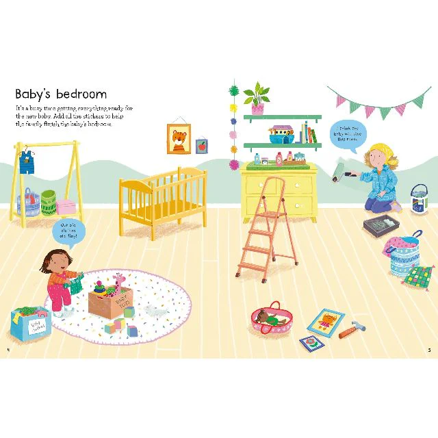 The New Baby - First Sticker Book - Image 2
