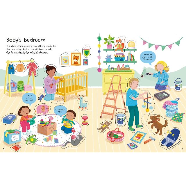 The New Baby - First Sticker Book - Image 3