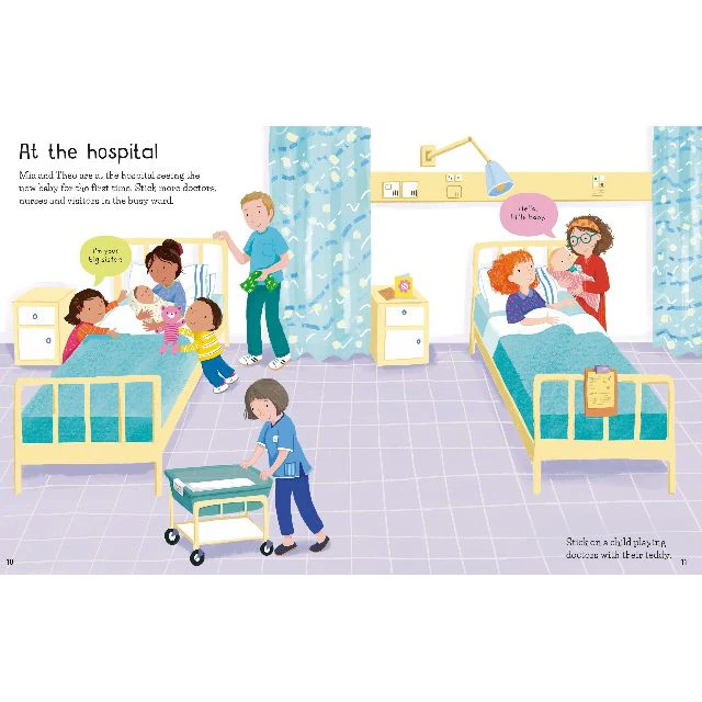 The New Baby - First Sticker Book - Image 4